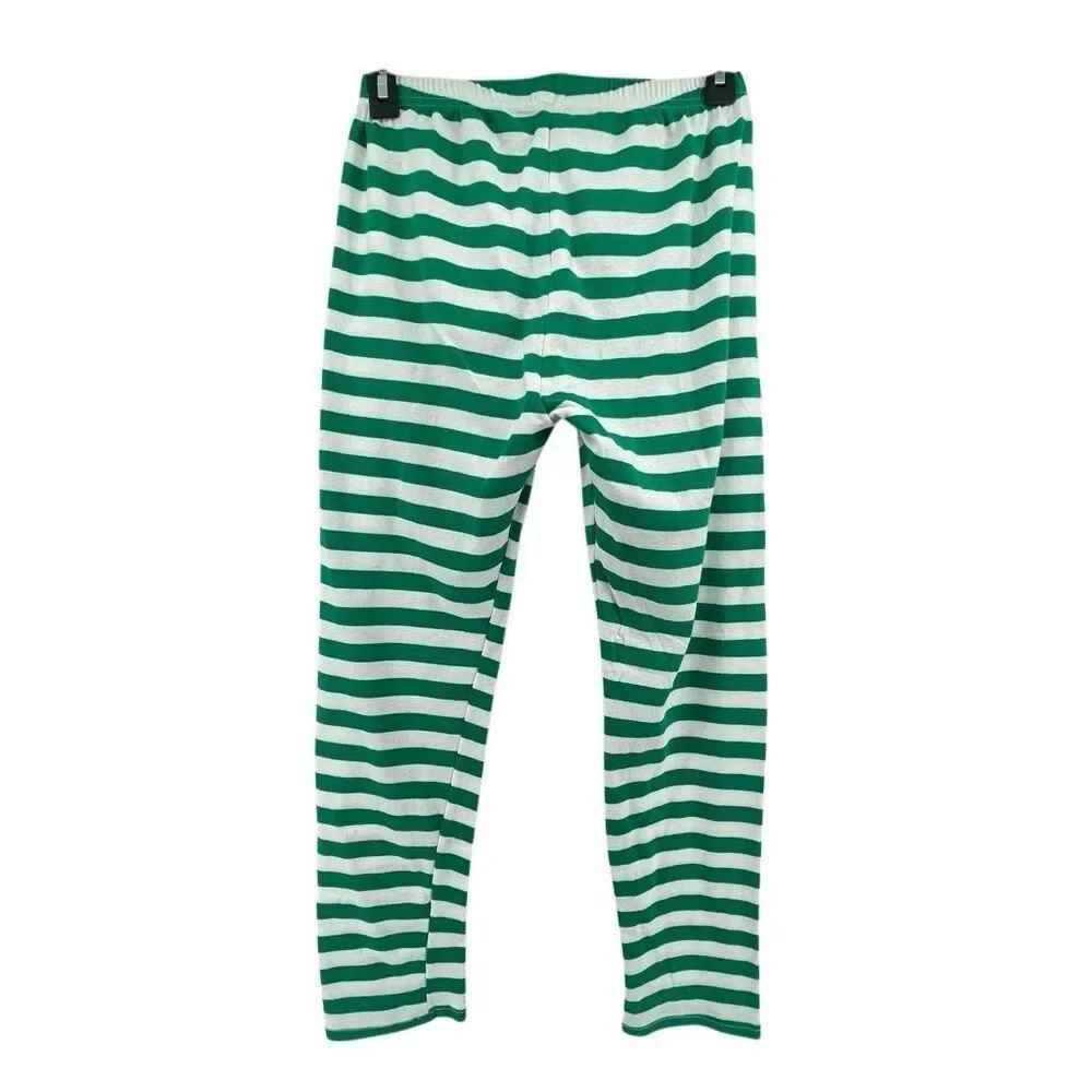 Family Feeling What The Elf Christmas Lounge Pajama Set Green Medium Cotton